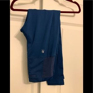 Oiselle blue pocket jogger size 8 running tights